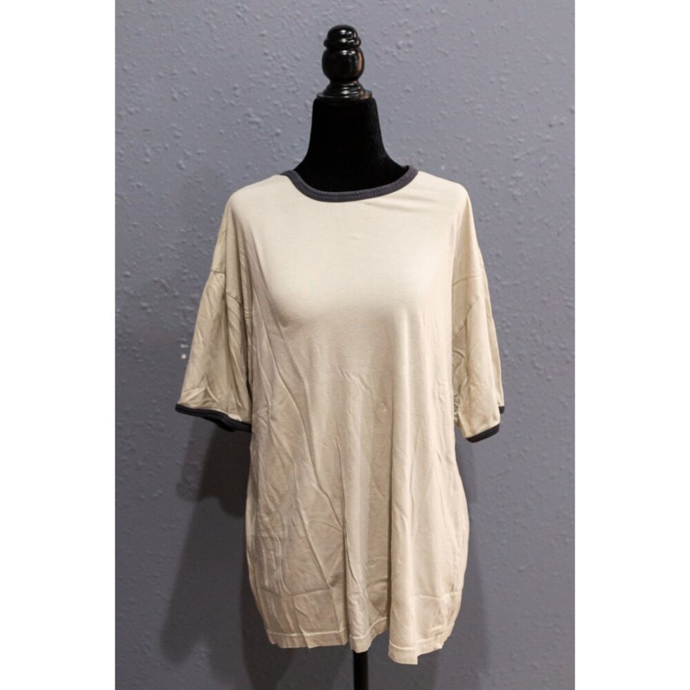 Levi's Vintage Silvertab Taupe and Gray T-Shirt, Size XL